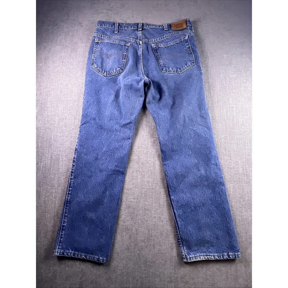 Vintage‎ Levis Two Horse Brand Jeans Mens Size 34x30 Leather Tab Made in USA 80s